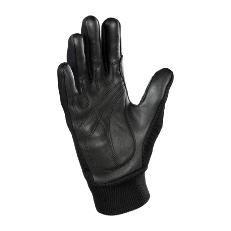 M-Tac Handsker Assault Tactical Mk.8 til taktisk brug i sort læder og syntetisk materiale med elastiske manchetter.