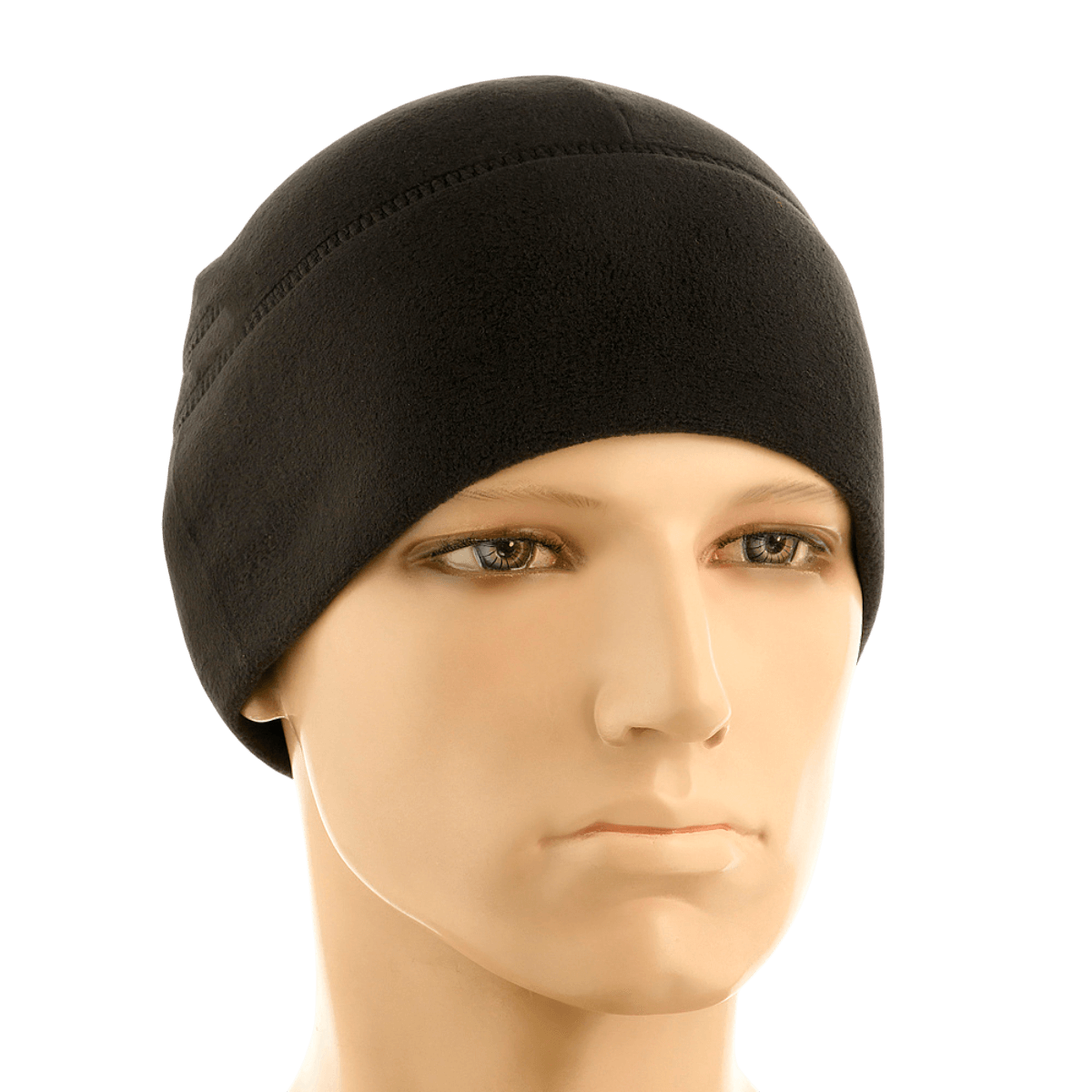 M-Tac Fleece Watch Cap Light Polartec vinterhue i sort, lavet af Polartec Micro Series fleece, ideel til kuldebeskyttelse og komfort.