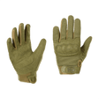 M-Tac Handsker Assault Tactical Mk.5 med integreret knogebeskyttelse og syntetisk læder, velegnet til skydning og taktisk brug.