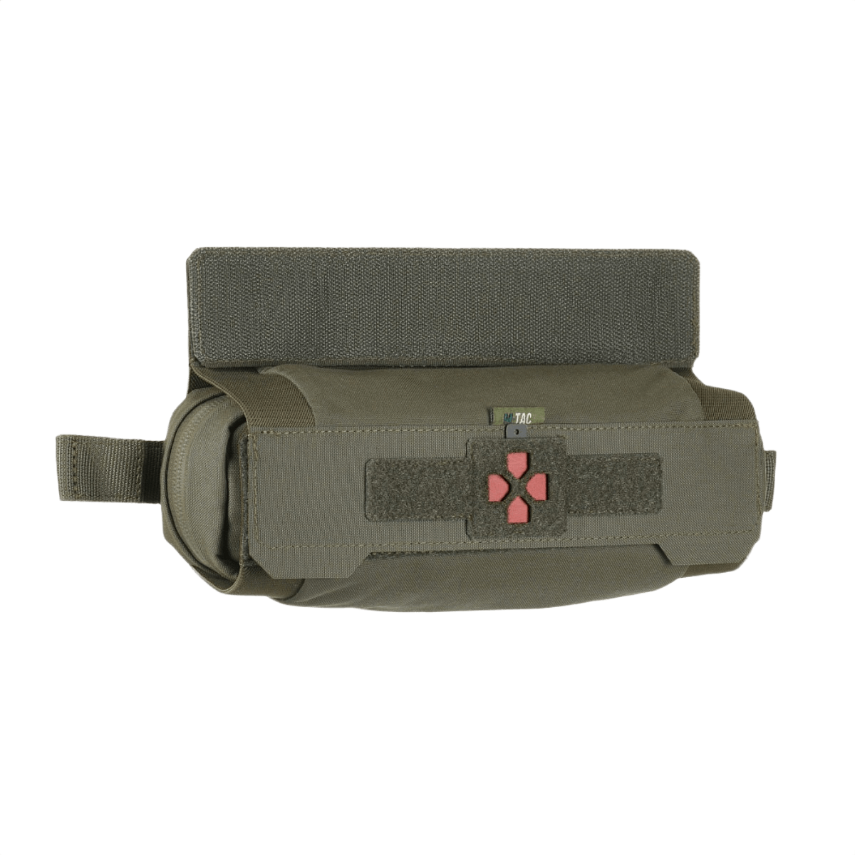 M-Tac Horizontal Medical Pouch ROLL Elite i slidstærkt Cordura 500D designet til nem montering bag på plate carrier.