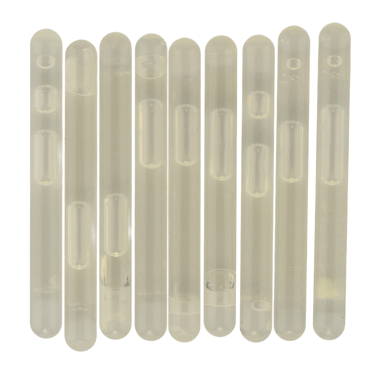 M-Tac Light Sticks 4,5x40 mm (10 stk) ikke-giftige lysstænger til mørke områder, op til 8 timers lys, perfekt til signalering og markering.