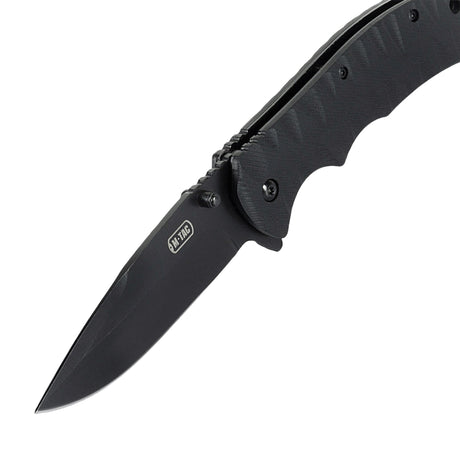 M-Tac Outdoor & Militær foldekniv - Type 4 med krom rustfrit stålblad og G10-håndtag, fremragende EDC til taktisk brug.