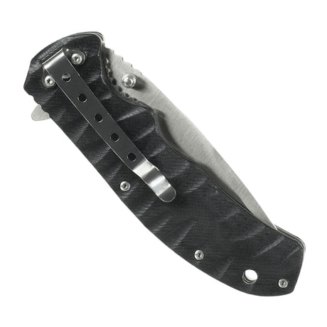 Lukket M-Tac Outdoor & Militær foldekniv - Type 4 med rustfri stålklinge og G10-håndtag