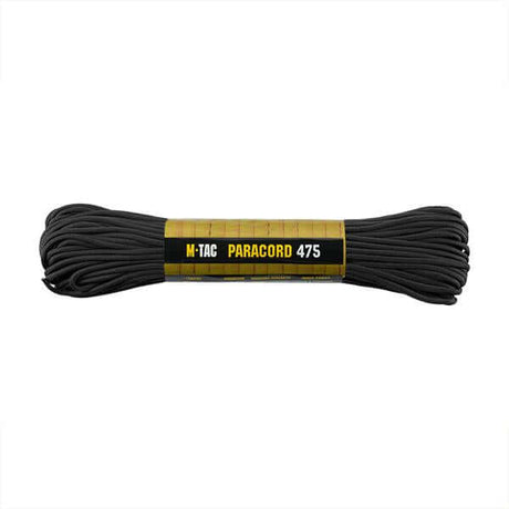 M-TAC Paracord 475 - nylon reb til outdoor og lejraktiviteter, stærkt og let, 15 m længde, holdbart til pålidelig brug.