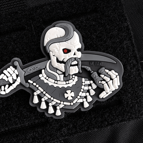 M-Tac Patch You Only Die Once 3D PVC på sort baggrund