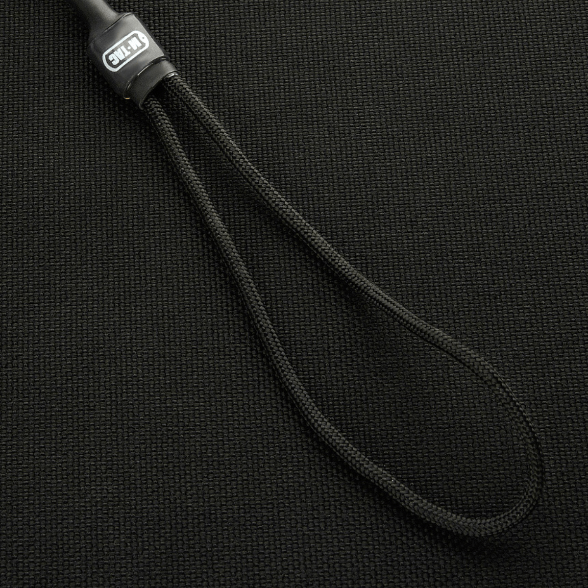 M-Tac Safety Cord Medium Combo, sort ledningssystem til sikring af personligt udstyr med MOLLE-fastgørelse.