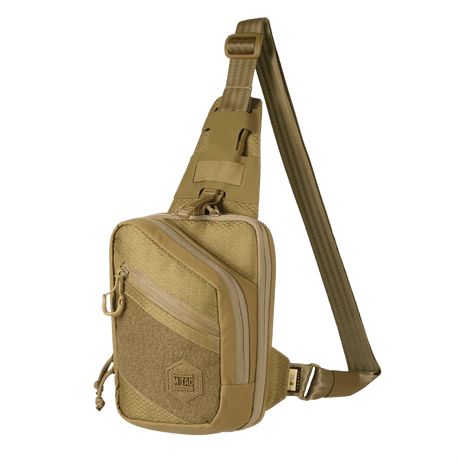 M-Tac Sling Pistol Taske Elite Hex med Velcro i slidstærk Cordura materiale, justerbar rem og Velcro panel til patches.