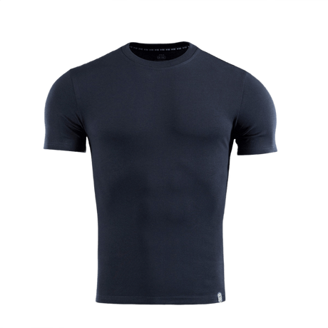 M-Tac T-shirt 93/7 i mørk farve, komfortabel og holdbar, fremstillet af 93% bomuld og 7% elastan. Velegnet til hverdags- og aktiv brug.