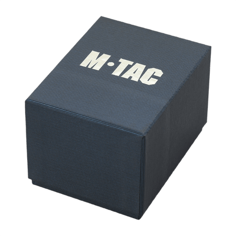 Emballage til M‑Tac Taktisk Adventure Ur i sort karton med logo