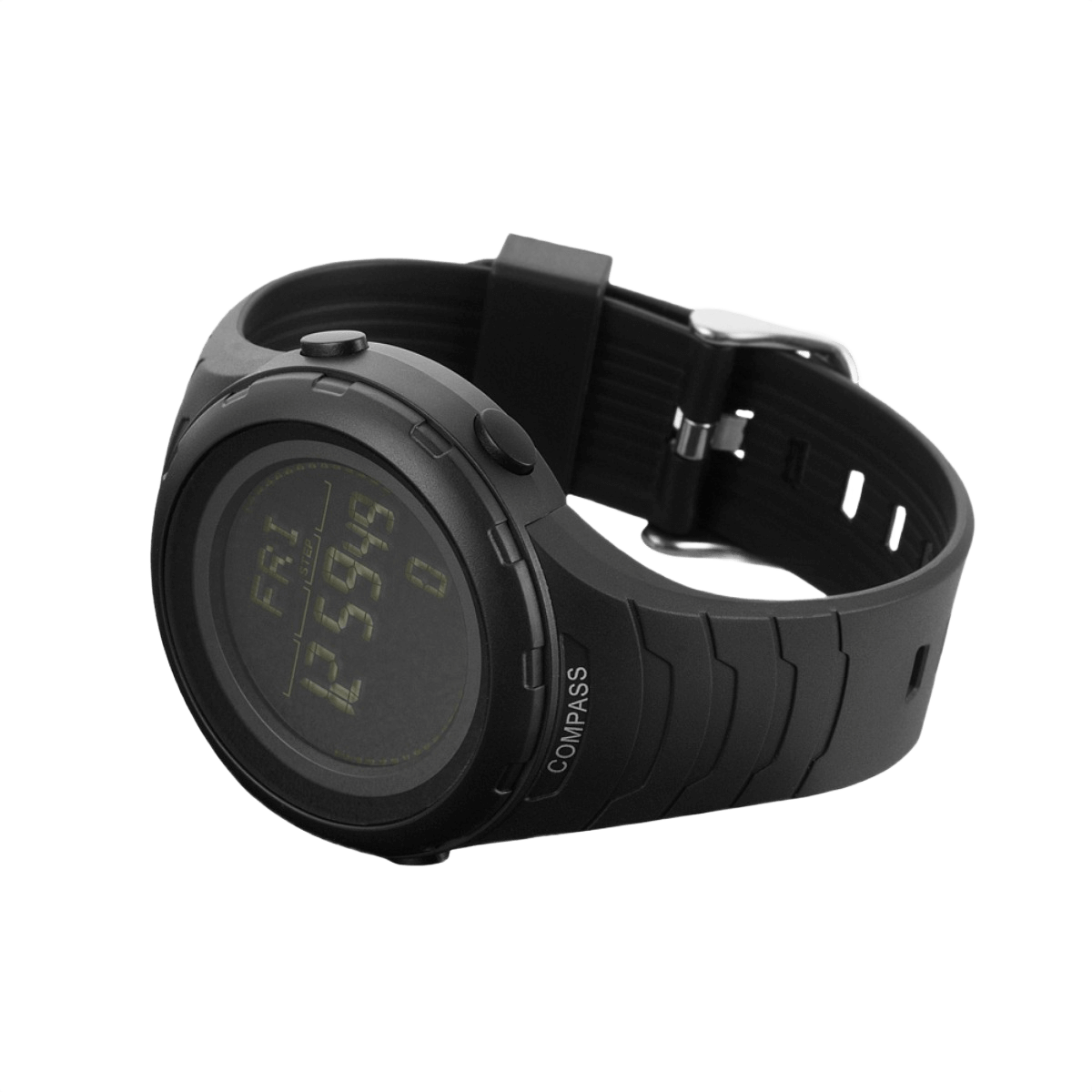 M-Tac Tactical Ur 2166 med kompas og LED-baggrundsbelysning. Slagfast ABS-plastik, velegnet til udendørs og taktisk brug.