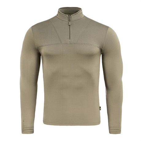 M-Tac Thermal Fleece Trøje Delta Level 2 til kolde klimaer, fremstillet i polyester med YKK-lynlåse, ideel til ECWCS lag