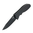 M-Tac Outdoor & Militær foldekniv - Type 6 med skarp klinge og sort G10-komposit håndtag, ideel til EDC-brug