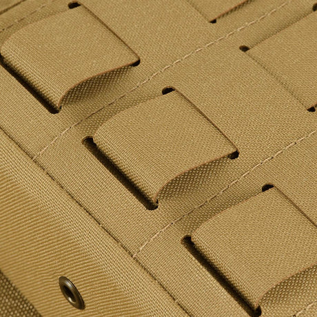 M-Tac Utility Taske Elite Small i slidstærkt materiale med MOLLE-system til modulær fastgørelse, vist i galleri position 1.