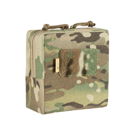 M-Tac Utility Taske Elite Small i camouflagemønster med slidstærkt nylon, velcrofelt og dobbelte lynlåse, galleri position 1.