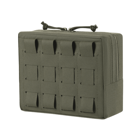 M-Tac Utility Taske Elite Medium i slidstærkt materiale med MOLLE-system og dobbelt lynlås til sikker opbevaring, galleri position 1.