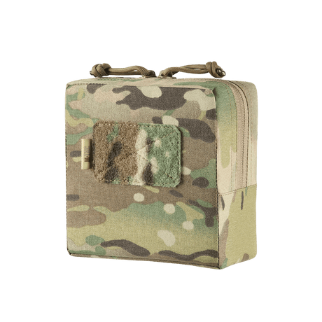 M-Tac Utility Taske Elite Small i camouflagemønster med robust nylon, velcrofelt og dobbelt lynlås, vist i galleri position 1.