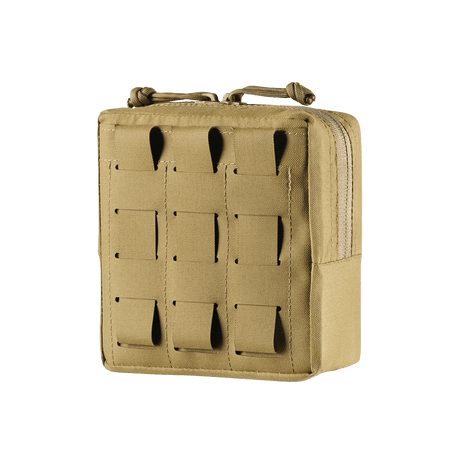 M-Tac Utility Taske Elite Small i slidstærkt materiale med MOLLE-system og dobbelt lynlås, vist i galleri position 1.