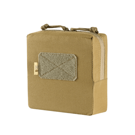 M-Tac Utility Taske Elite Small i robust materiale med velcrofelt og dobbeltsyet lynlås, designet til sikker og praktisk opbevaring, galleri position 1.
