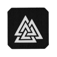 M-Tac Patch Valknut Laser Cut Odin symbol på sort baggrund