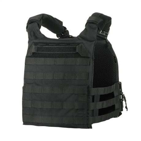 M-Tac Plate Carrier Cuirass FAST QRS Gen.II i sort med hurtig-lås og 3D mesh til beskyttelse og komfort.