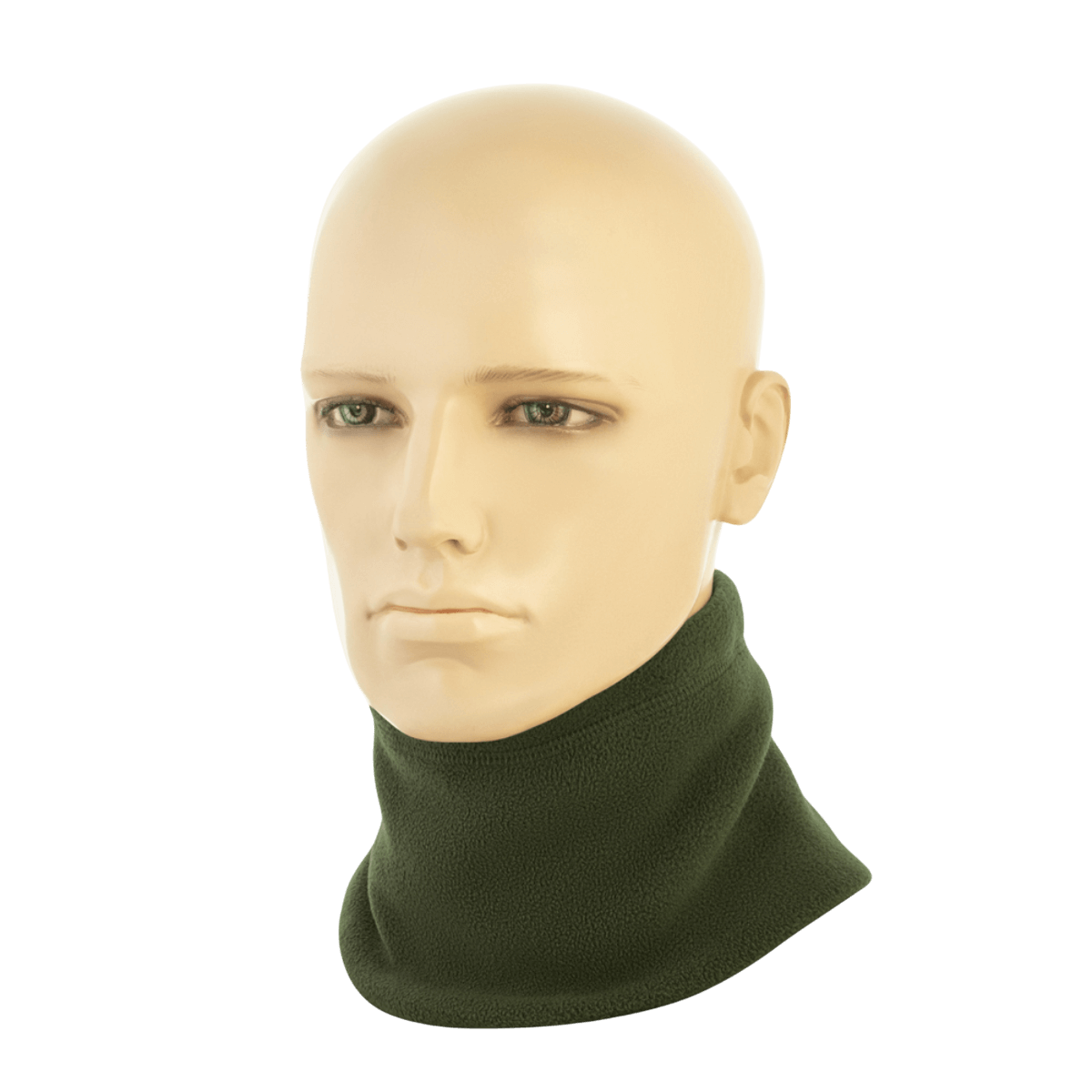 M-Tac Snood Elite Kort Justerbar Fleece på mannequin, justerbar fleece snood til koldt vejr beskyttelse.