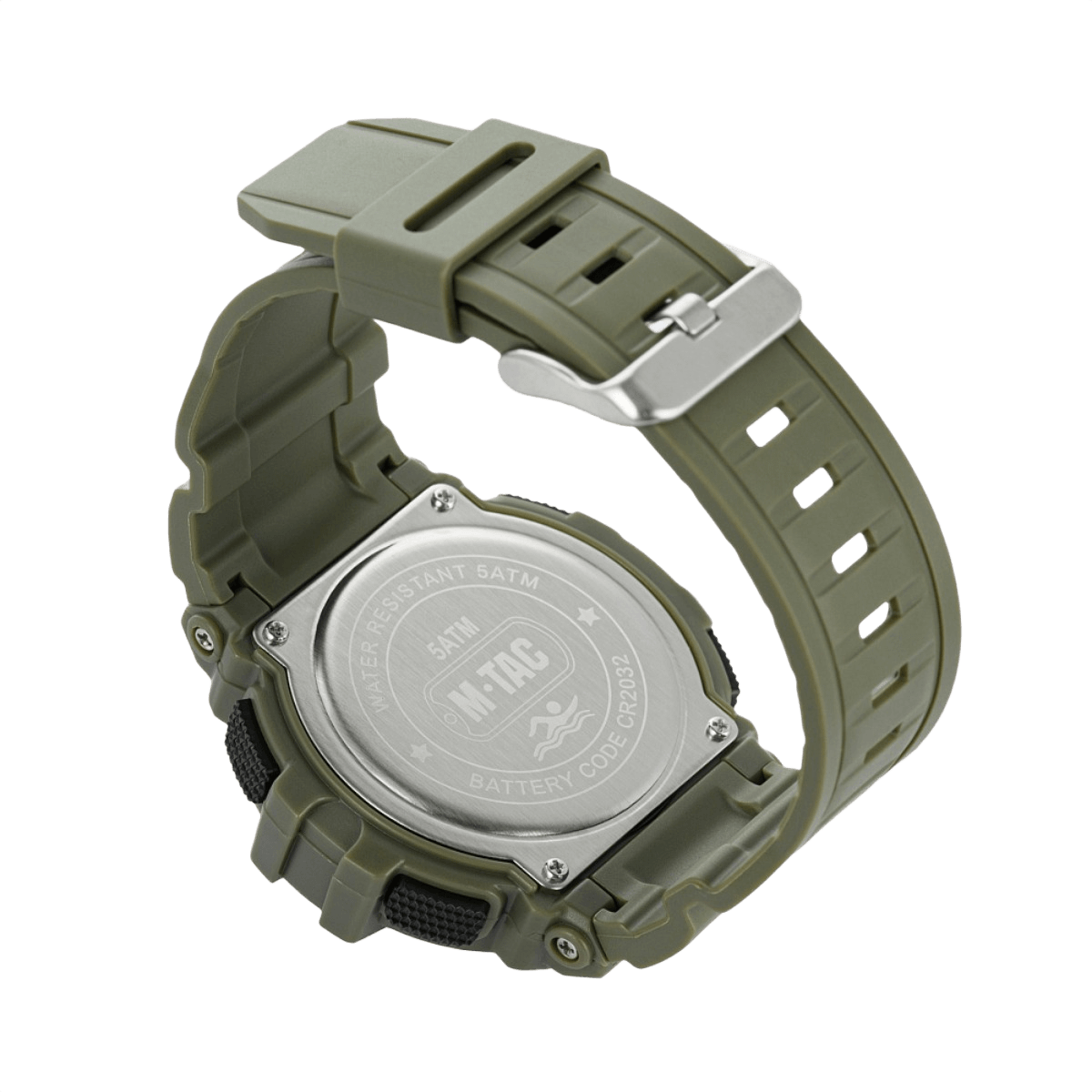M-Tac Tactical Ur med Kompas 2233, robust design med ABS-plast kasse og stål bagcover, perfekt til outdoor og taktisk brug