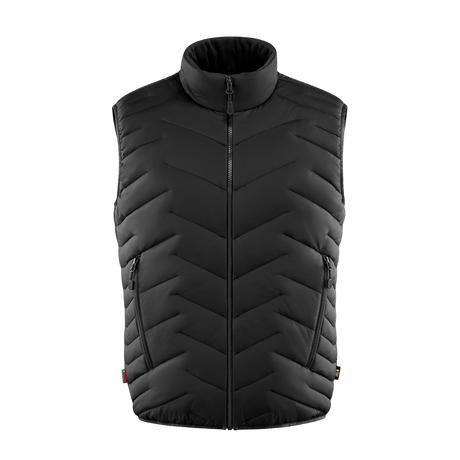 M-Tac Vytyaz Primaloft Vest i sort, et funktionelt og let overtøj med høj komfort og varmeisolering, perfekt som ekstra lag i koldt vejr.