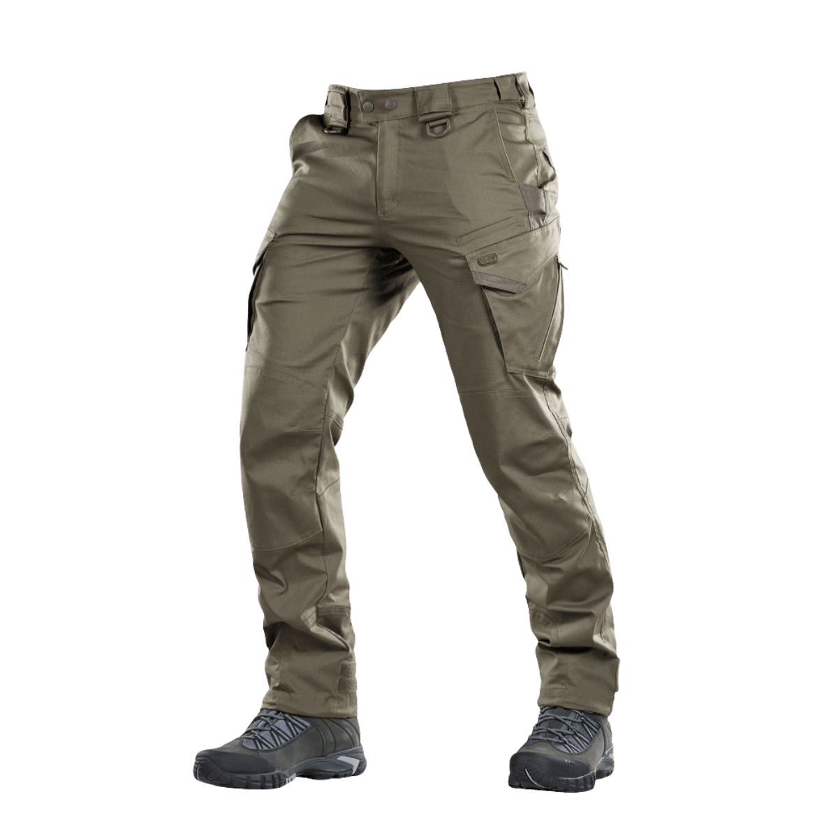 M-Tac Taktiske Bukser Aggressor Gen. II Flex til træning og afslapning, rip-stop stof med Teflon-belægning, slidbestandig og komfortabel.