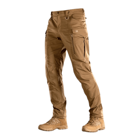 M-tac Taktiske Bukser Conquistador Gen. I Flex i slidstærkt polycotton Rip-stop Flex stof til udendørs aktiviteter.
