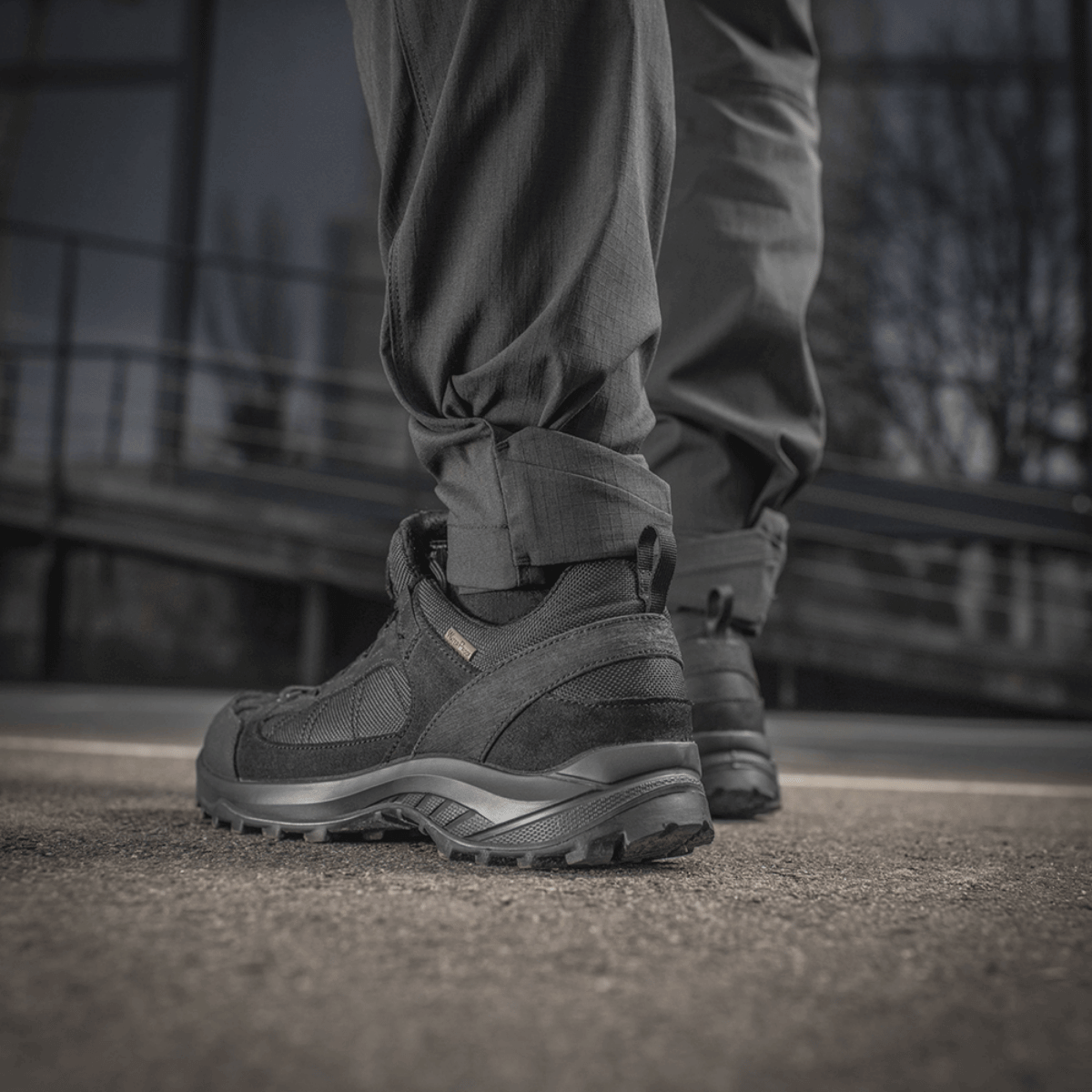 M-Tac Bukser Aggressor Summer Flex i let Rip-Stop stof til komfort i varmt vejr, slipstærk og ideel til taktisk brug.