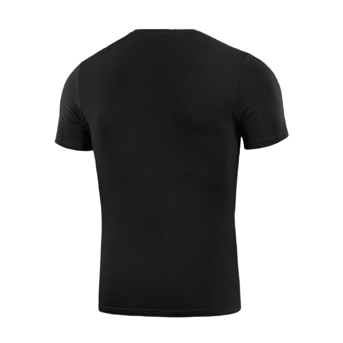 Sort M-Tac T-Shirt Death From Above set bagfra, lavet af bomuld og elastan, med moderne militært tema og komfortabel pasform.