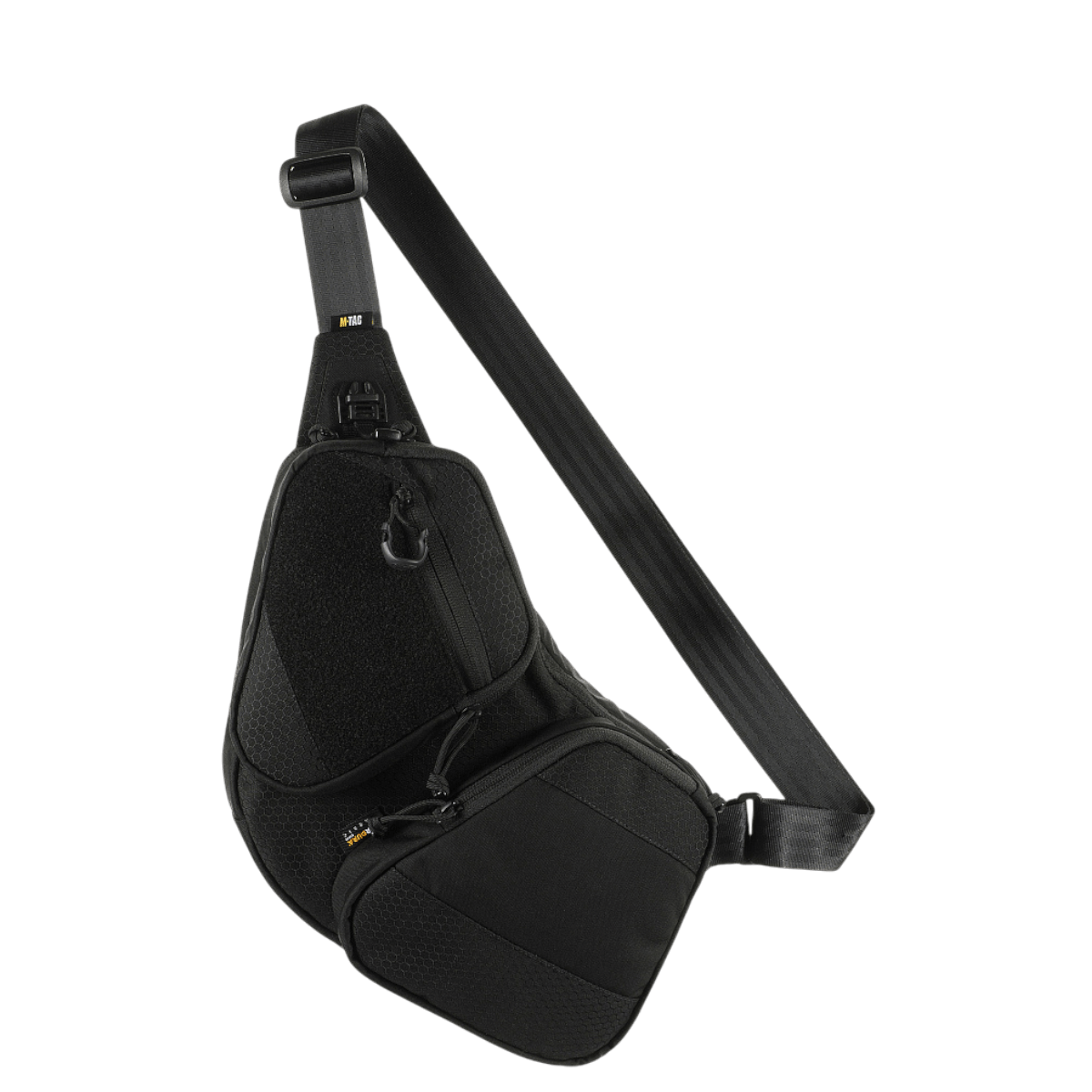 M-Tac Bat Wing Taske Elite Hex med originalt design og holdbart Cordura-materiale. Sikkerhedslynlås og hardware fra YKK og Woojin.