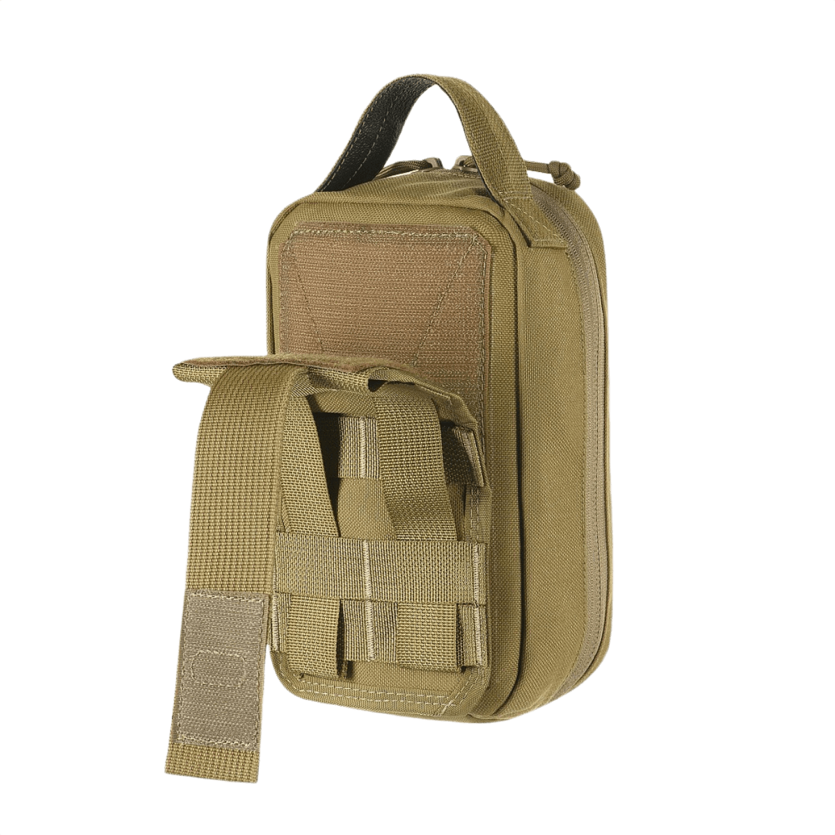 M-Tac Medical Pouch Rip Off med MOLLE Velcro, designet til hurtigt at tilføre førstehjælp og sikker opbevaring af medicinsk udstyr.