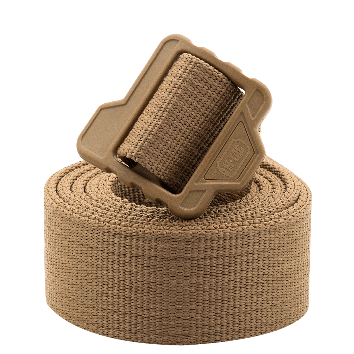 M-Tac Double Duty Taktisk Bælte med universalspænde i holdbart nylonmateriale til taktisk brug og maksimal styrke.