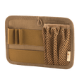 M-Tac Hook & Loop Low Profile Admin Panel i slidstærkt nylon med modulopbygget opbevaring og netlomme til fastgørelse på Velcro, galleri position 1