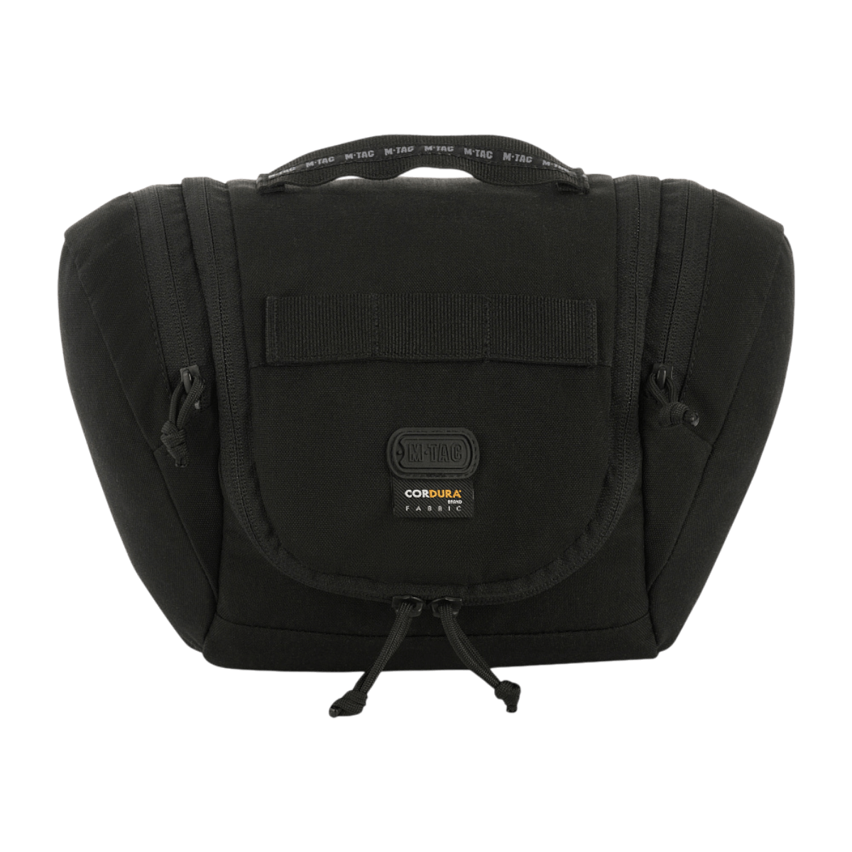 Sort M-Tac Toilettaske Elite Gen.II til opbevaring af hygiejneartikler og småting, kompakt rejsetaske