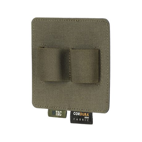 M-Tac Double Mag Pouch Hook Backed Magazine til to pistolmagasiner, kompatibel med M-Tac tasker og rygsække, grøn farve.