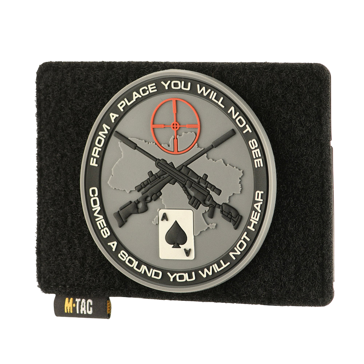 M-Tac Taktisk Morale Patch Display Board Hook og Loop Molle 120x85