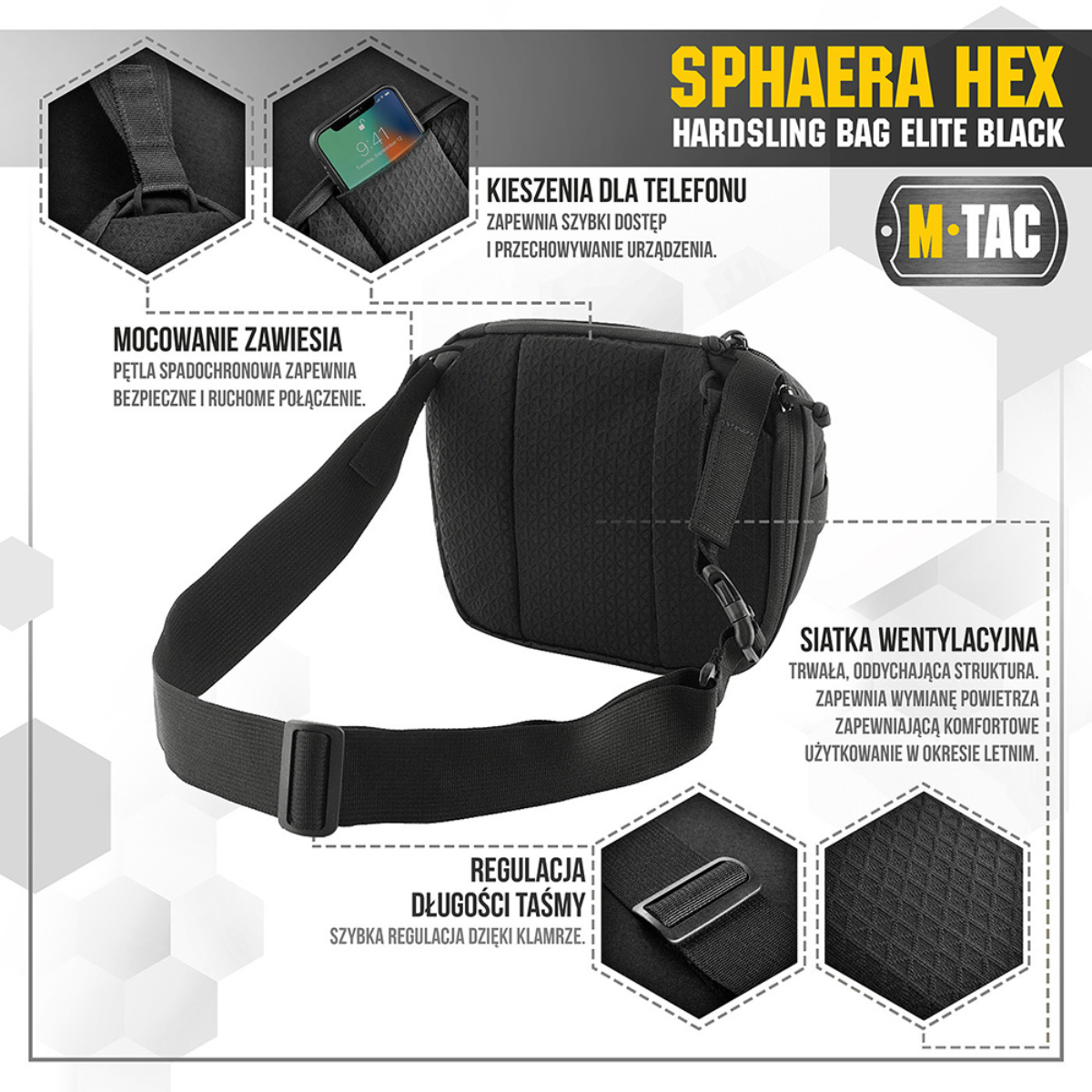 M-Tac Sphaera Hex Hardsling Bag