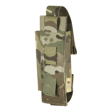 M-Tac Elastisk Tourniquet Pouch Molle Gen.III i camo med sikker fastgørelse og quick release funktion, perfekt til C-A-T tourniquet.