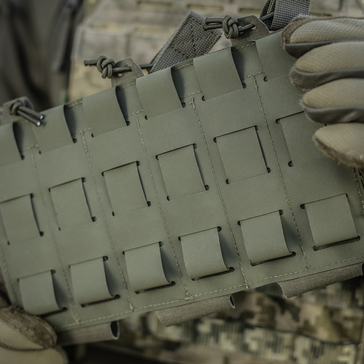 M‑Tac Elastisk Triple Magazine Pouch Elite