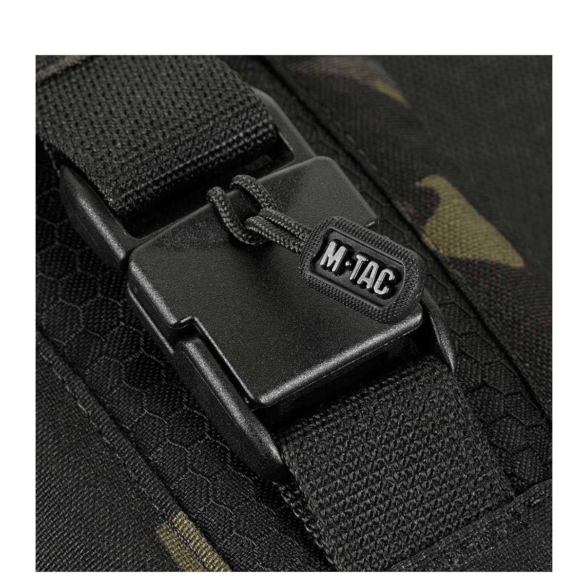 M-Tac Smartphone Lomme Elite Large Hex lukning med WJ magnetisk spænde i sort og HEX-CORDURA materiale