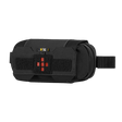 M‑Tac Horizontal Medical Pouch Elite i sort med organizer til IFAK og paracord-loop, fremstillet af holdbart Cordura 500D materiale.