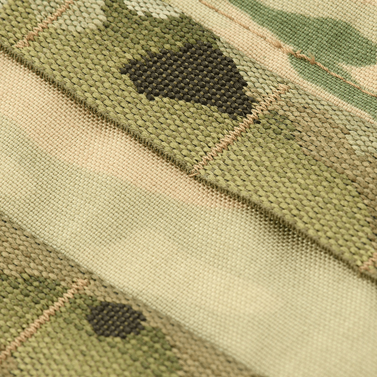 Detaljer af M‑Tac Front Panel til Cuirass QRS i Cordura 500D med MOLLE-system og Woojin kroge.
