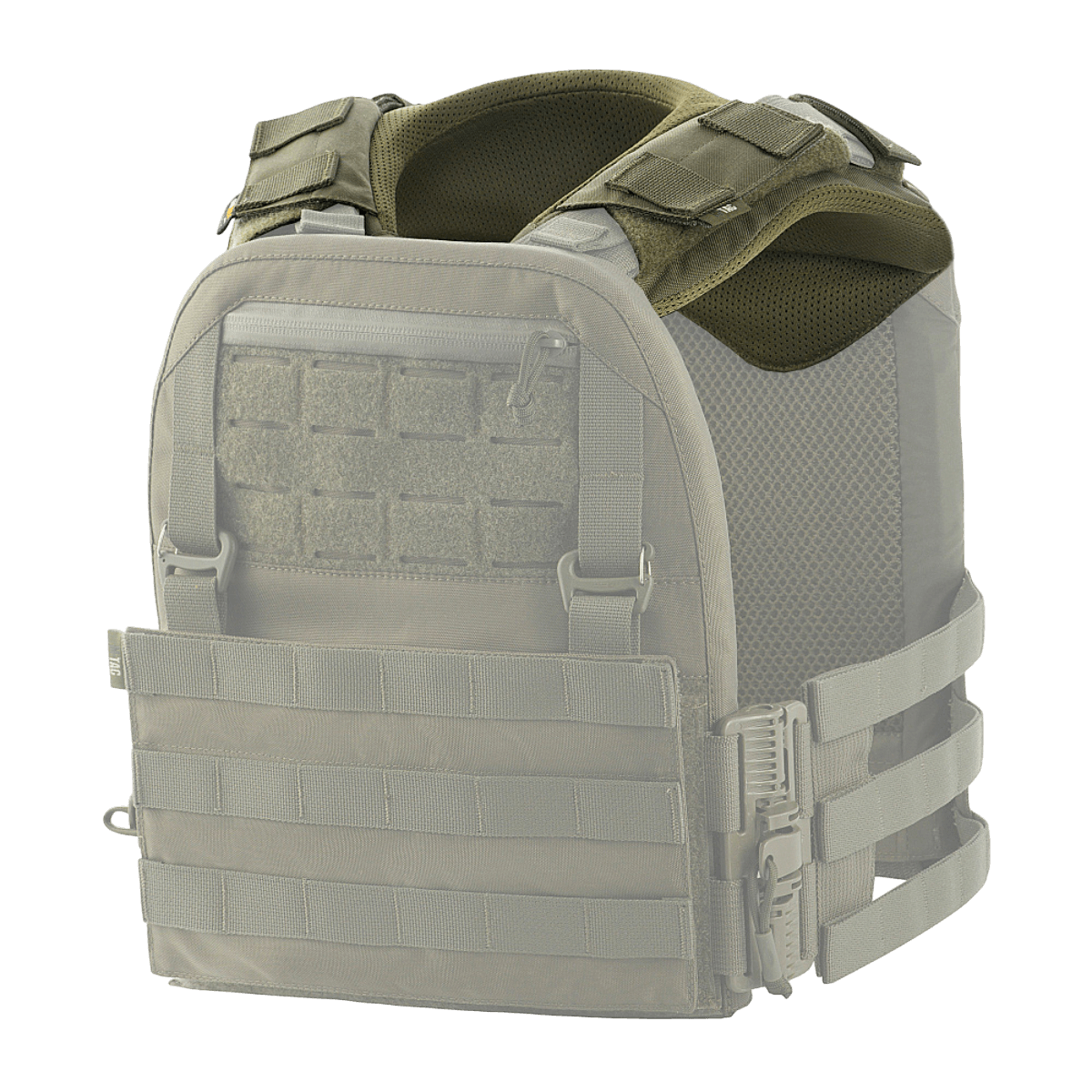 M-Tac Skulderpude til Plate Carrier Cuirass QRS i Cordura med 3D-mesh, der forbedrer komfort og vægtfordeling.
