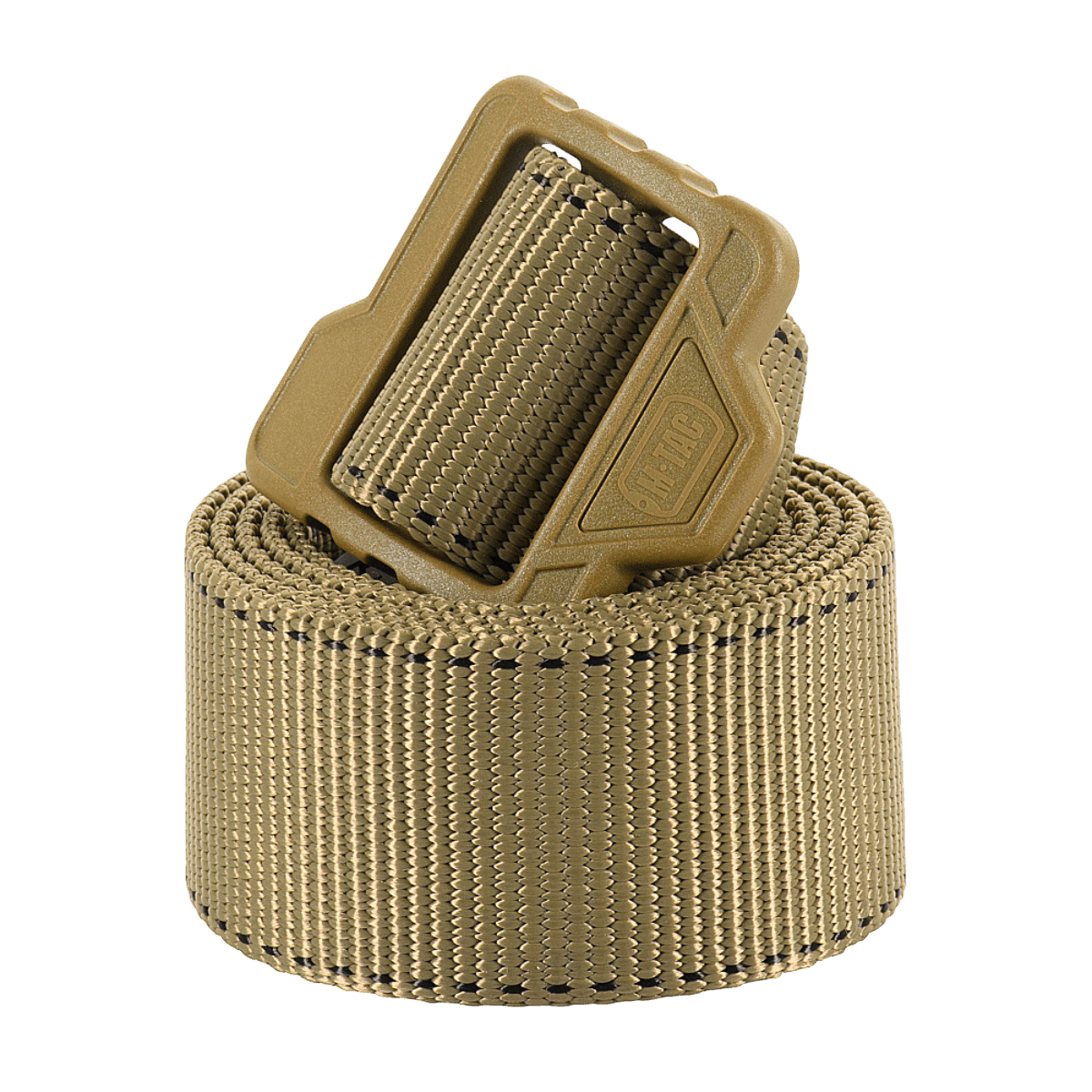 M-Tac Taktisk Paratrooper Bælte i slidstærk nylon, 40 mm bredt med polyamid lås, ideelt til soldater og aktive personer.