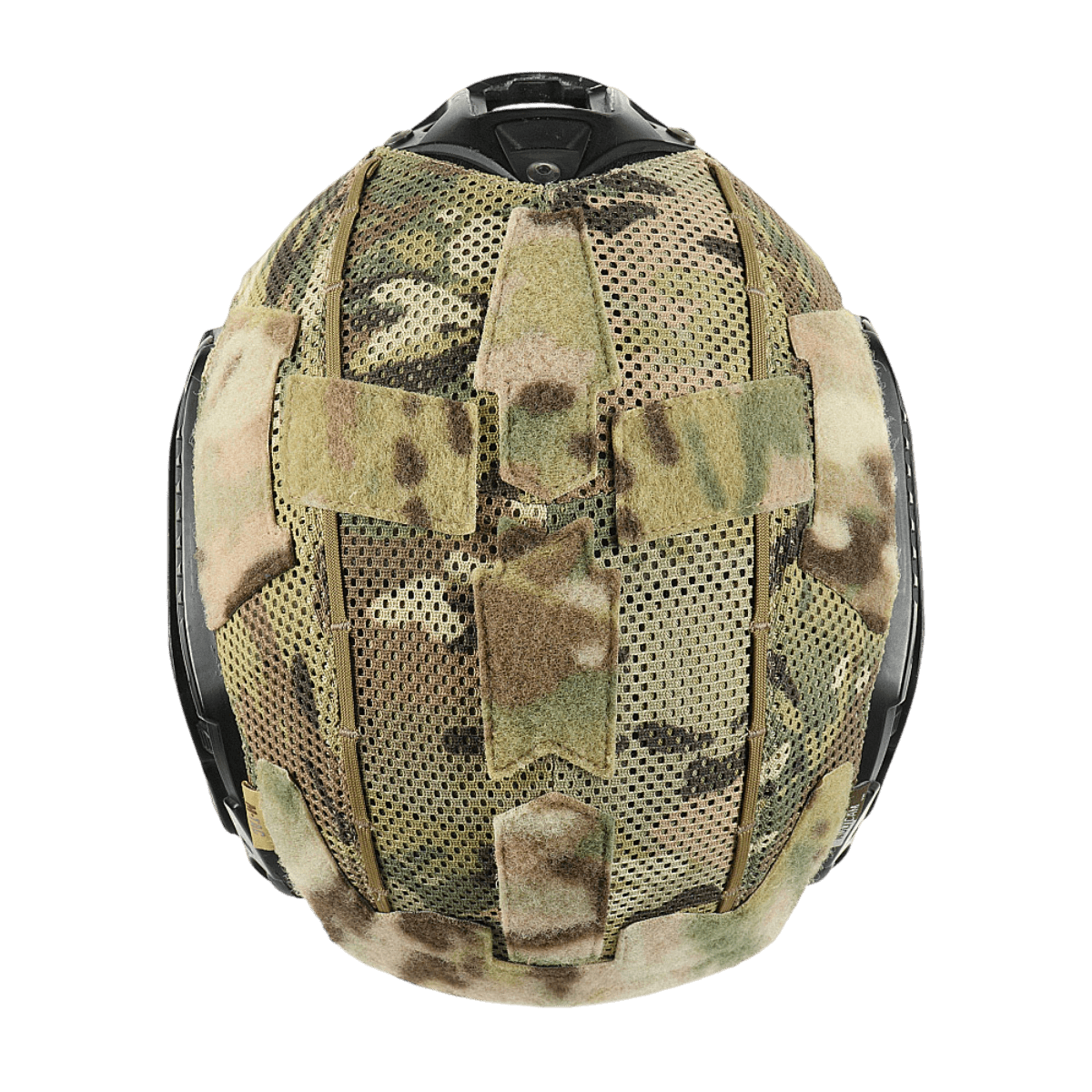 M‑Tac Hjelmcover Shroud Elite i MULTICAM til TOR-D hjelme, lavet af Cordura 500D og special mesh for optimal camouflage og beskyttelse.