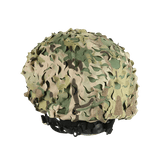 M‑Tac Vilha Hjelmdæksel Elite FAST hjelmovertræk med MULTICAM-camouflage lavet af Cordura 500D og Laser Cut mesh.