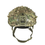 M‑Tac Vilha Hjelmdække FAST camouflagemønster, Cordura 500D til FAST-hjelme, laser cut design, MultiCam, justerbar pasform