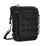 M-Tac Tablet Bag Laser Cut Hex i sort Cordura med laser cut MOLLE system til EDC og tablet opbevaring.